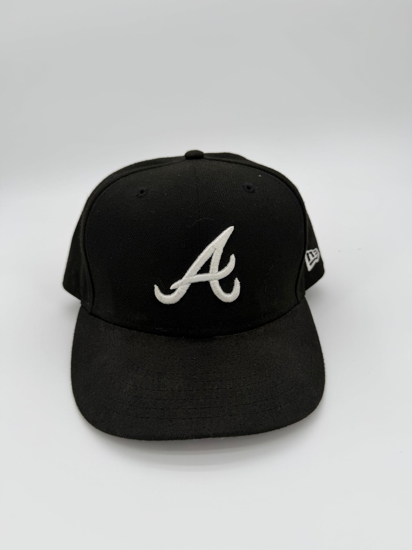 New Era Atlanta Braves Black On White 59FIFTY