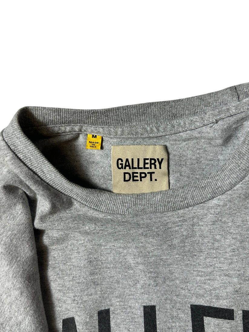 Gallery Dept. Art Dept. Logo Tee Grey/Black