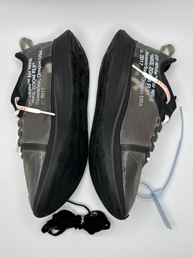 Nike Zoom Fly Off-White Black Silver