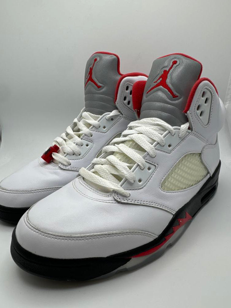 Jordan 5 Retro Fire Red Silver Tongue (2020)