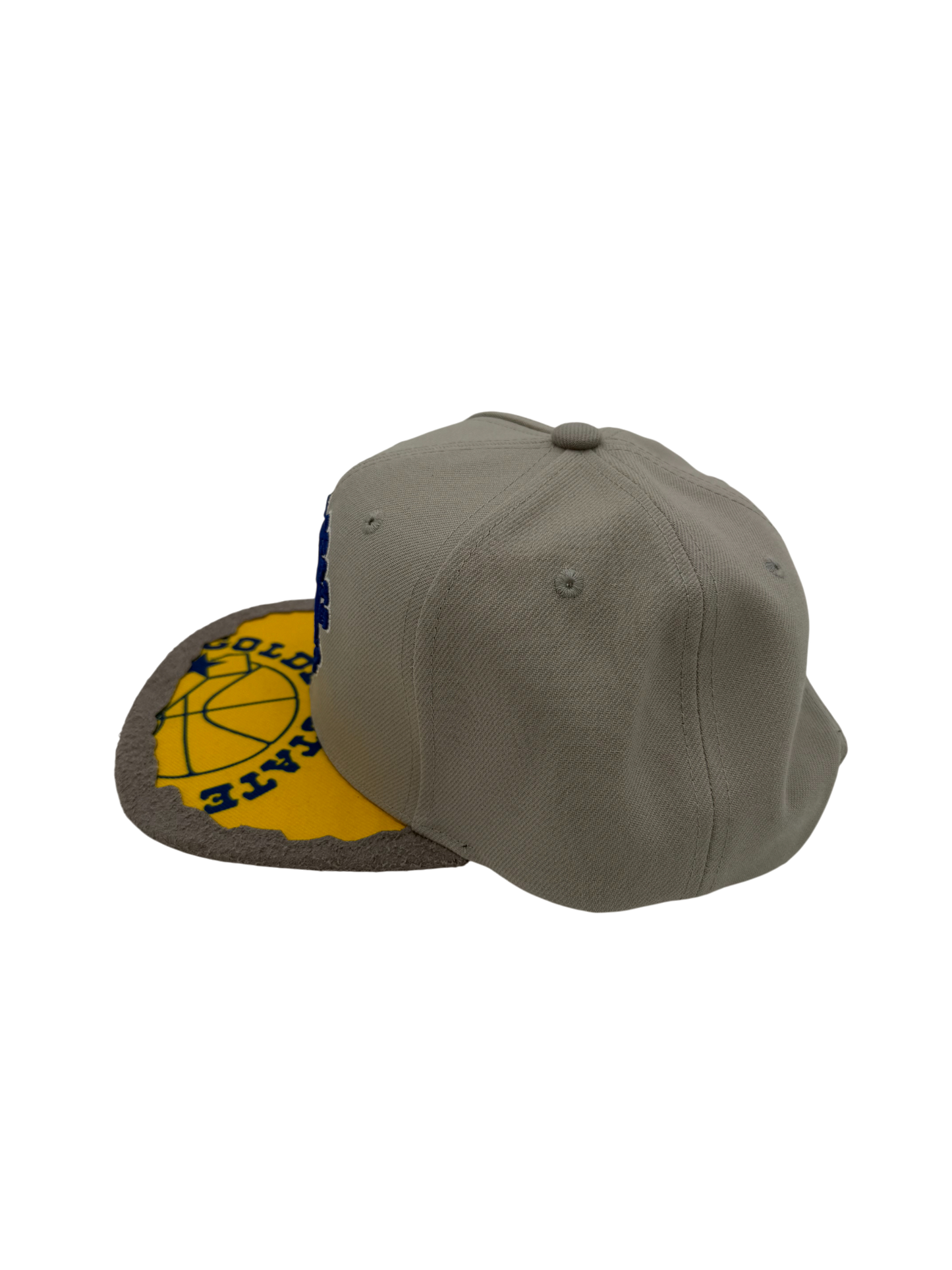Mitchell And Ness GS Warriors Snapback Grey