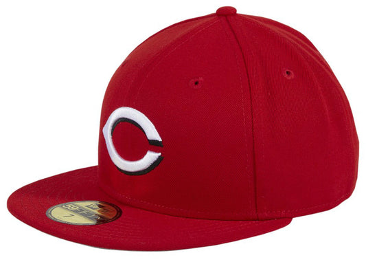 New Era Retro On-Field Cincinnati Reds Home 59Fifty Fitted Hat Red