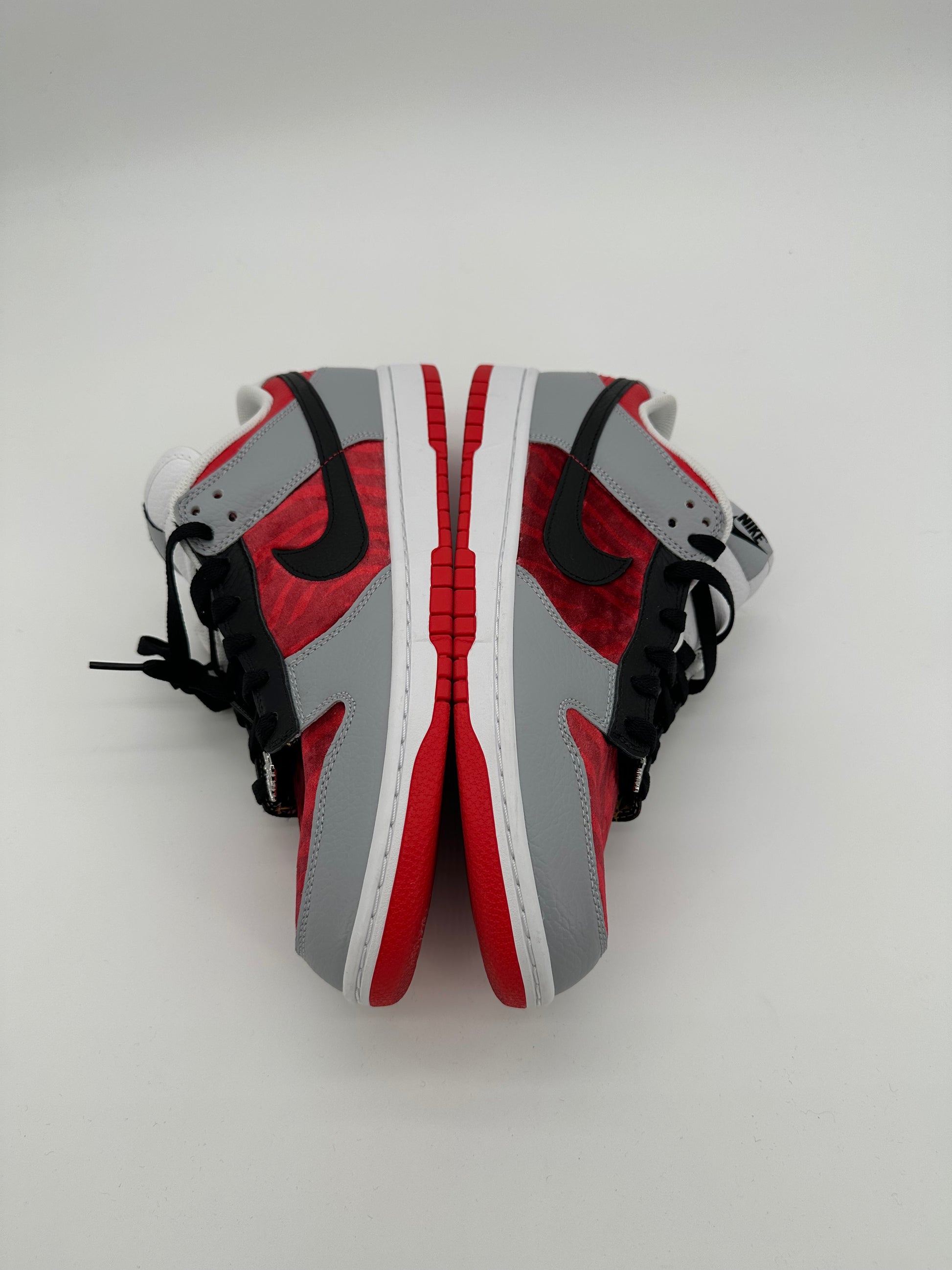 Nike Custom Zebra Suede