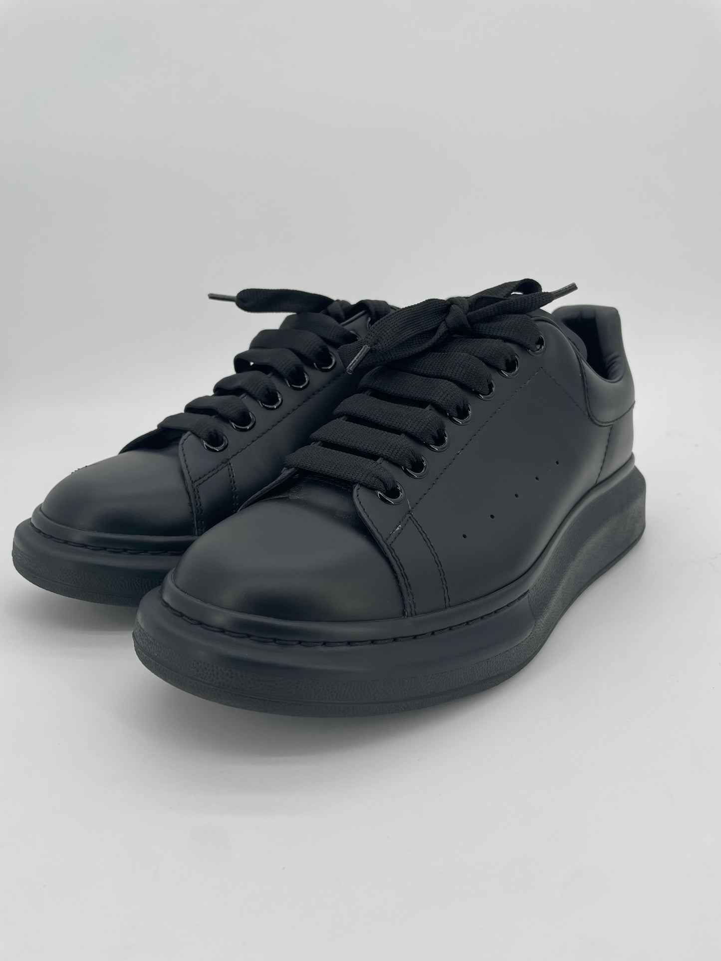 Alexander McQueen Oversized Black Patent