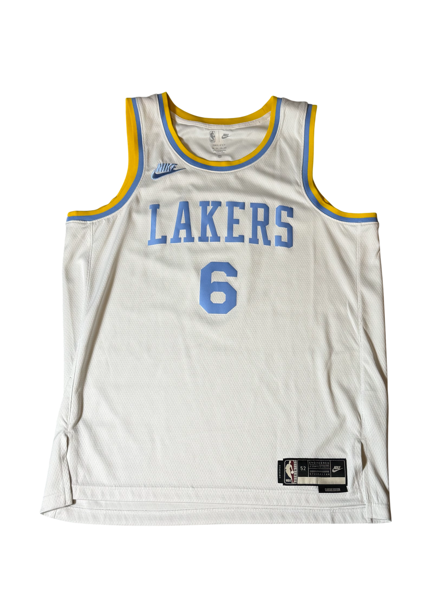 Nike LBJ Throwback Lakers Jersey