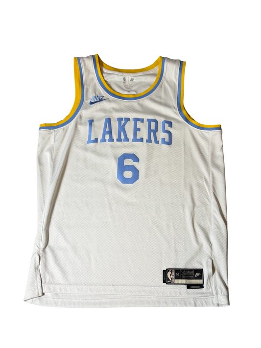 Nike LBJ Throwback Lakers Jersey