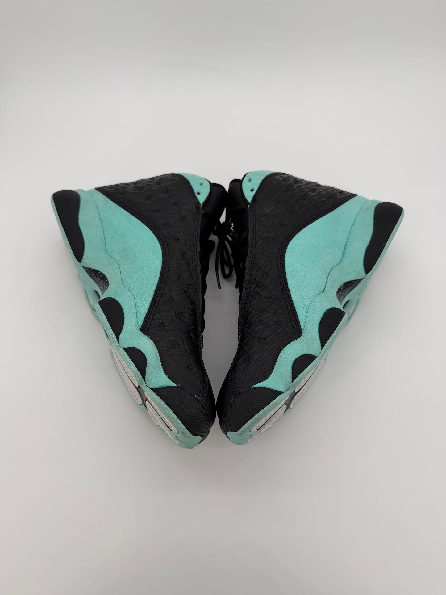 Jordan 13 Retro Black Island Green