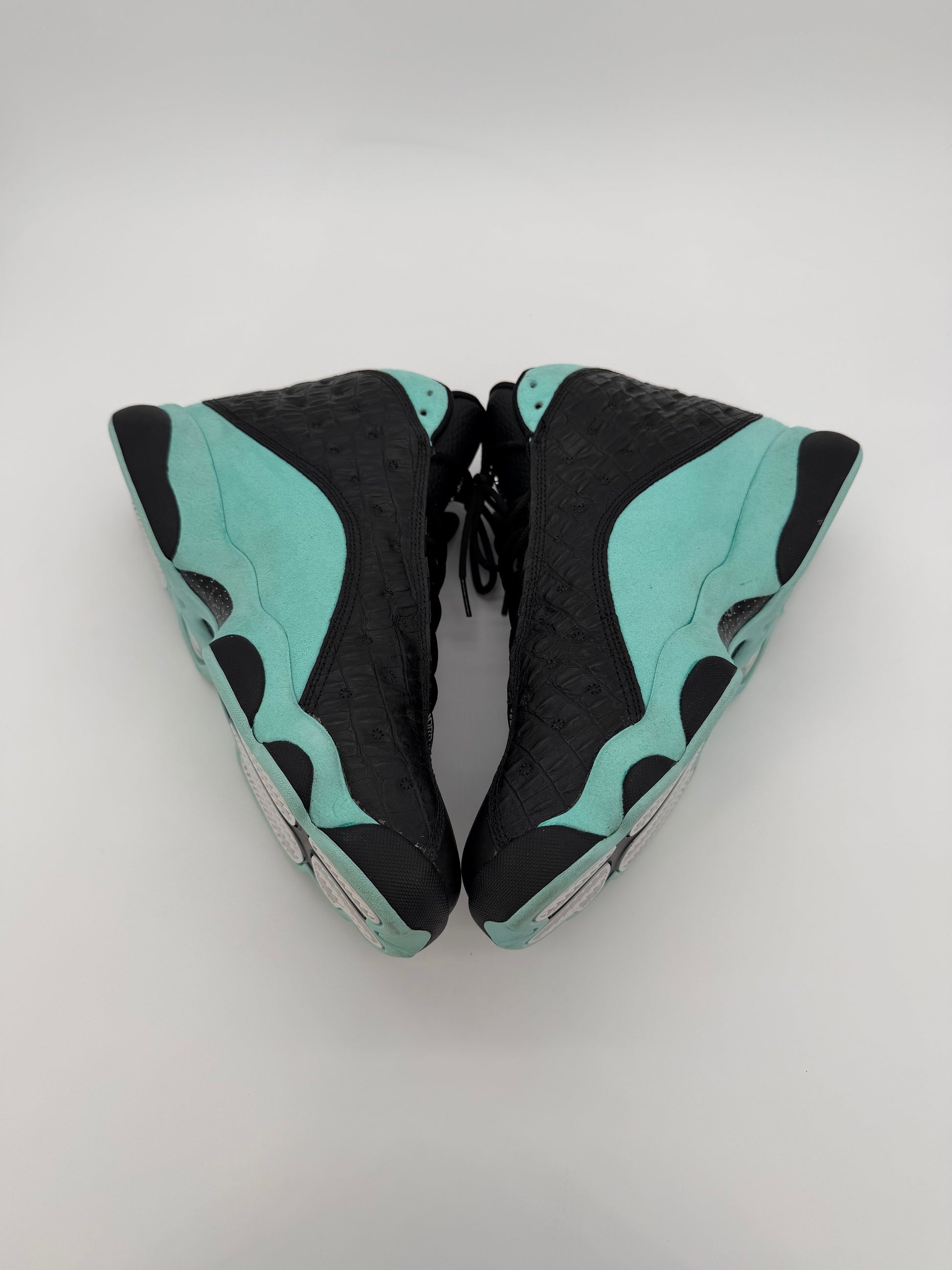 Jordan 13 Retro Black Island Green