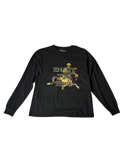 Astroworld Long Sleeve Shirt Black Enjoy The Ride