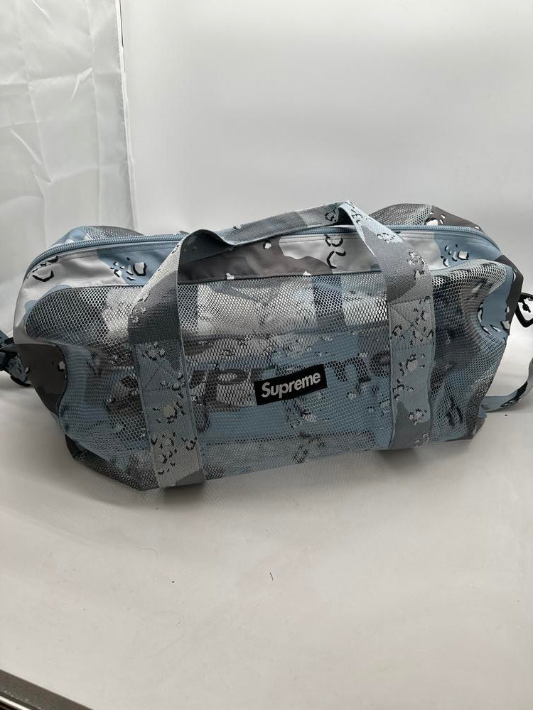 Supreme Big Duffle Bag (SS20) Blue Chocolate Chip Camo