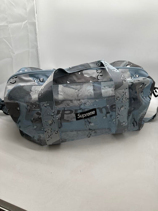 Supreme Big Duffle Bag (SS20) Blue Chocolate Chip Camo