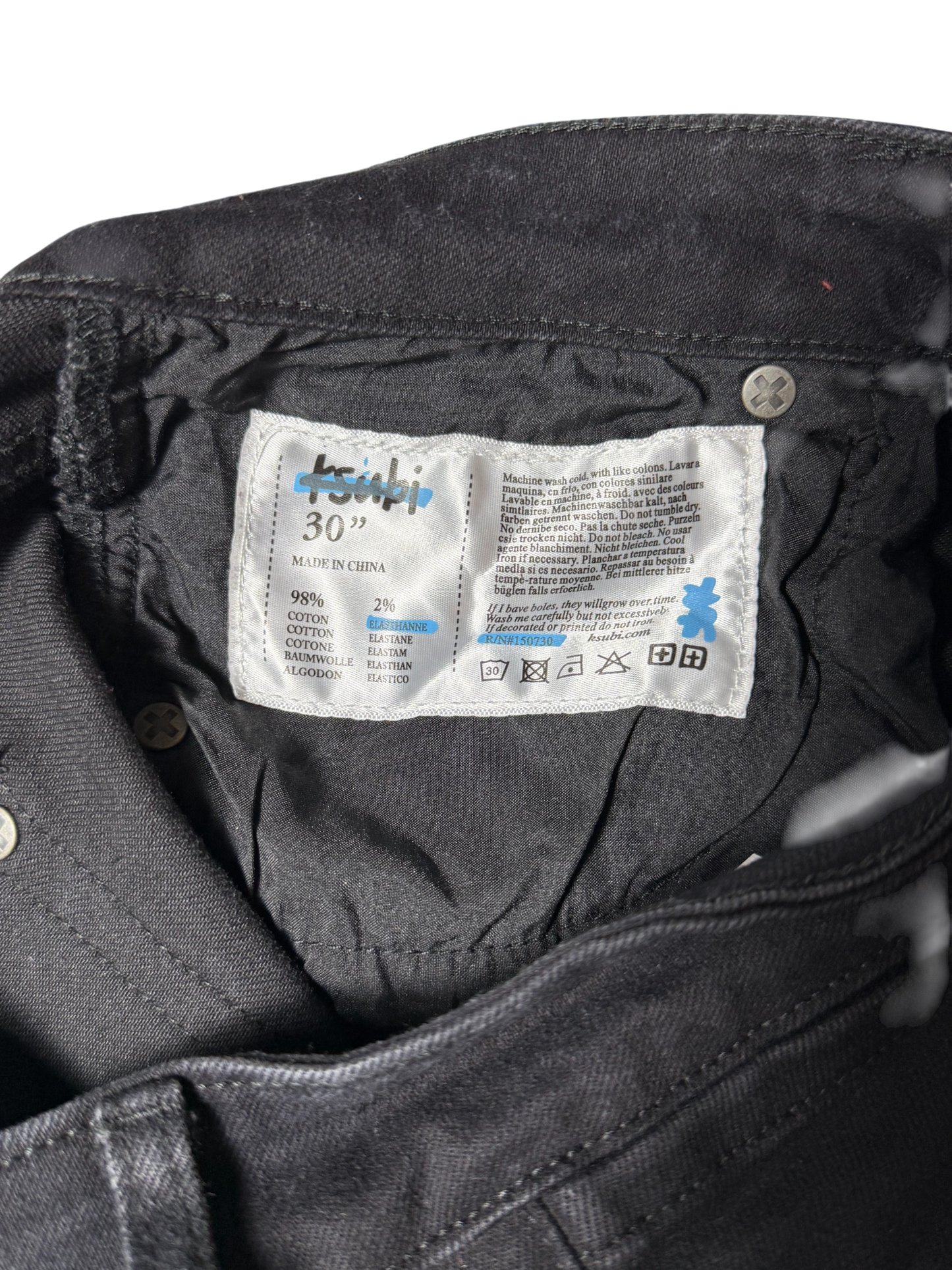 Ksubi Jeans All Black