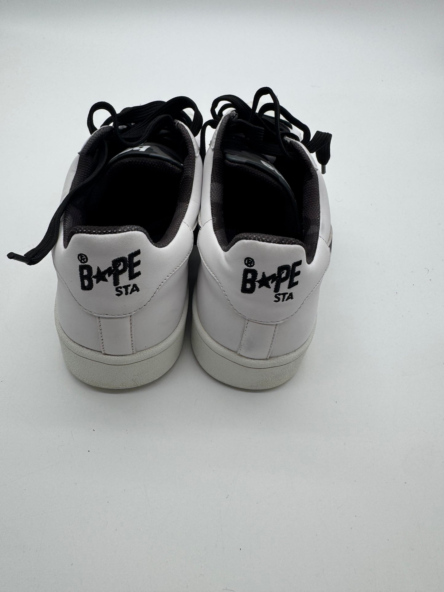 A Bathing Ape Skull Sta White Black