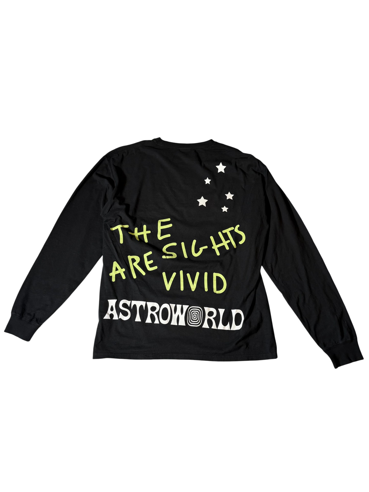 Astroworld Long Sleeve Shirt Black Enjoy The Ride