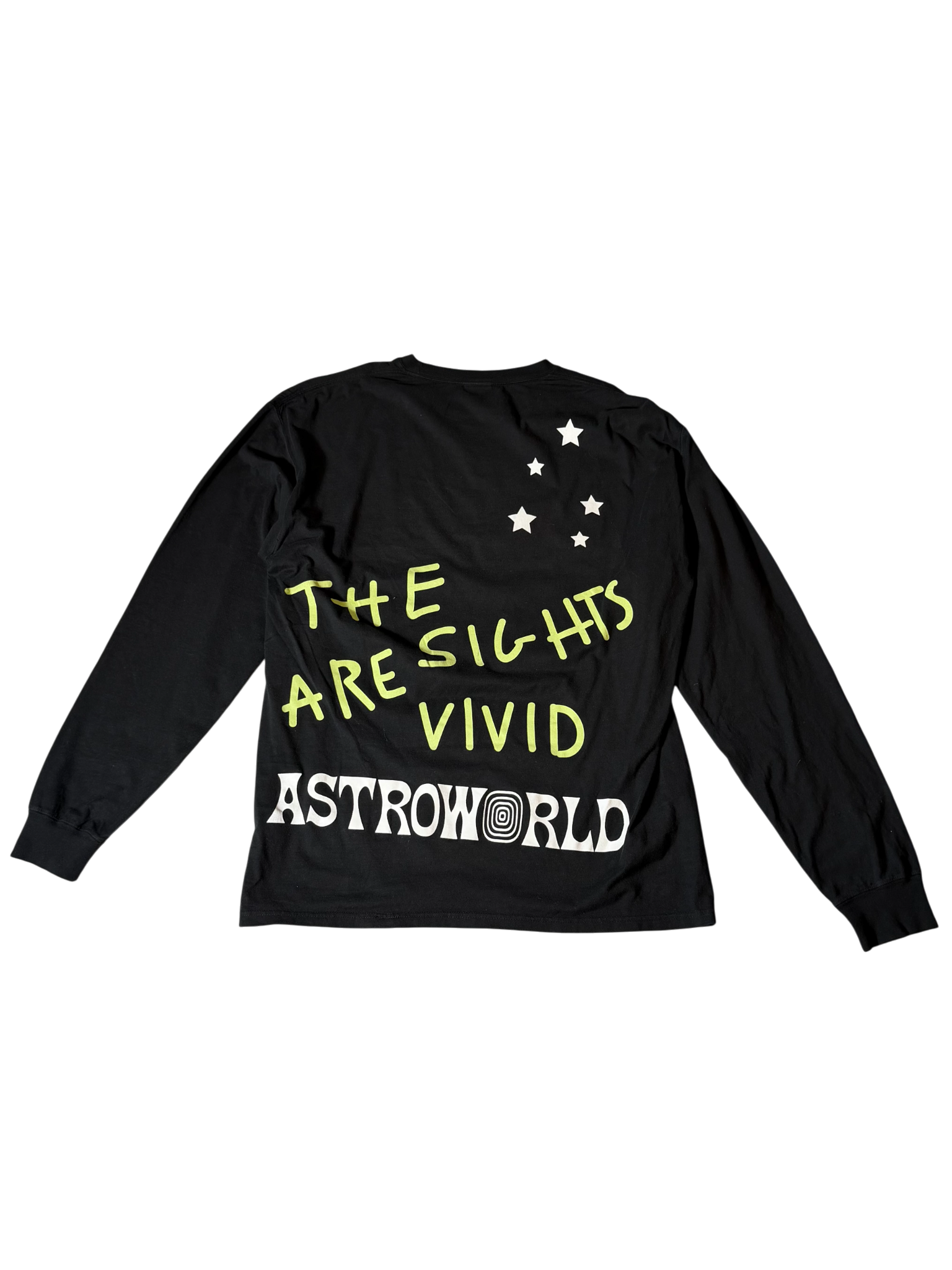 Astroworld Long Sleeve Shirt Black Enjoy The Ride