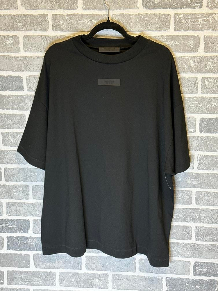 Fear of God Essentials Small Logo Tee Jet Black