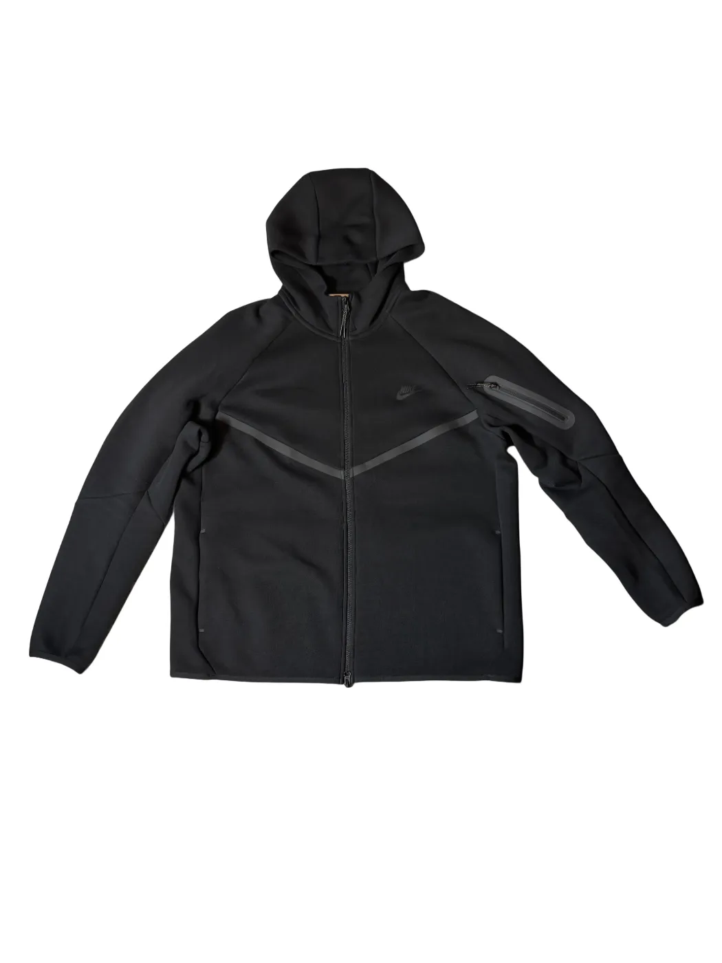 Nike Sportswear Tech Fleece Full-Zip Hoodie & Joggers Set Black