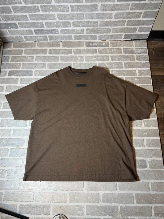 Fear of God Essentials Heather Wood Essentials Logo Black