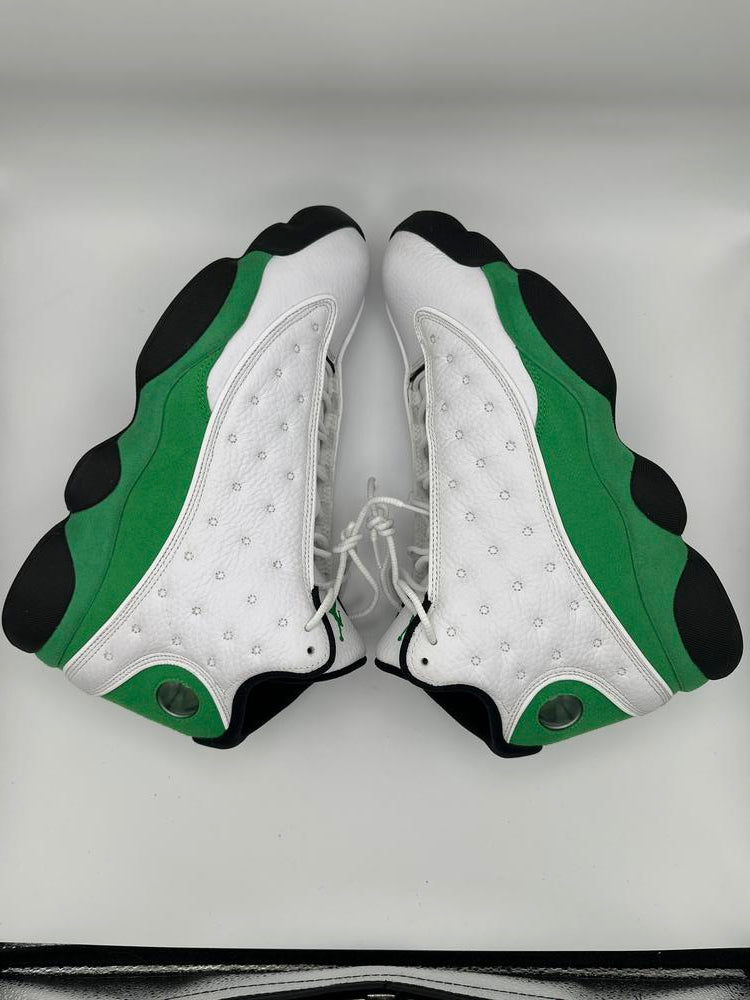 Jordan 13 Retro White Lucky Green