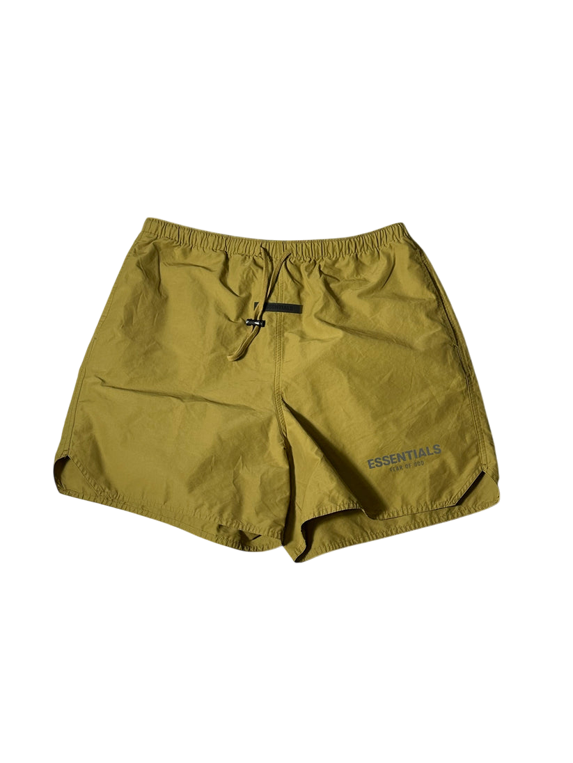 Essentials Nylon Shorts Olive