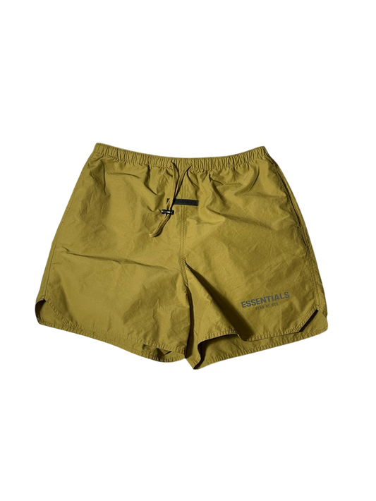 Essentials Nylon Shorts Olive