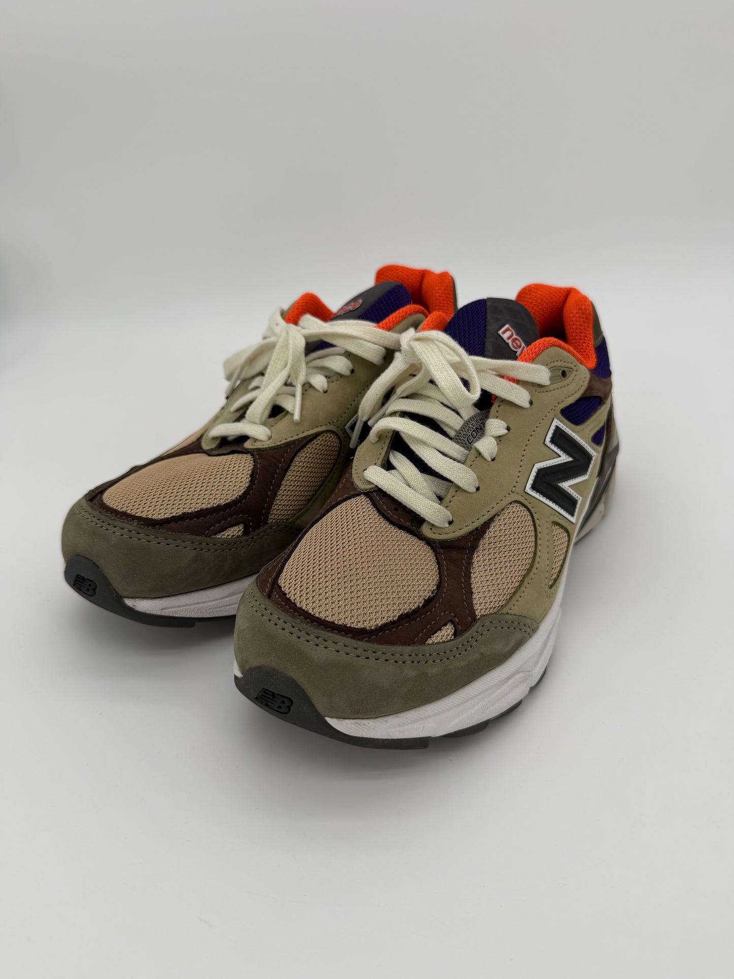 New Balance 990v3 MiUSA Teddy Santis Khaki Orange
