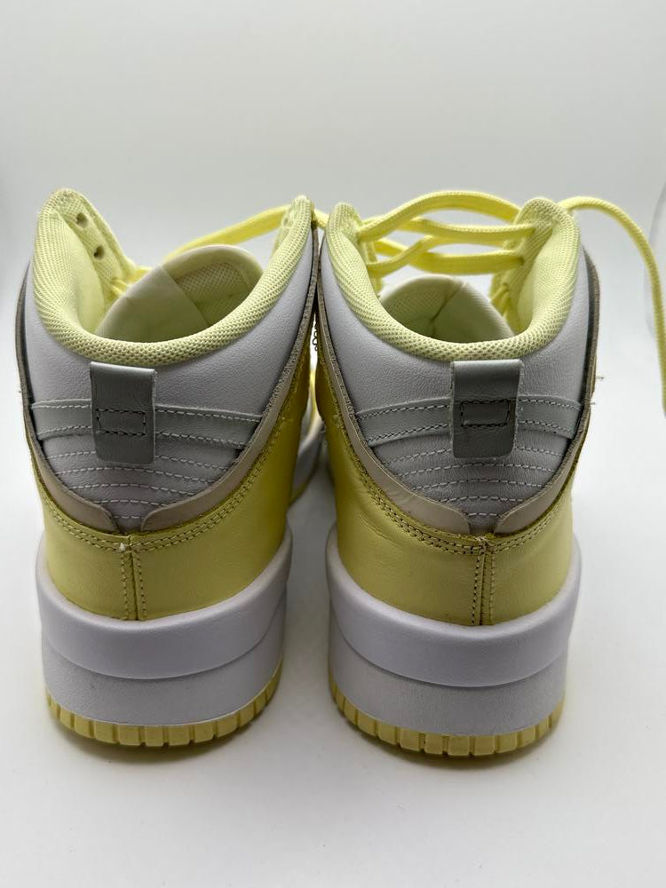 Nike Dunk High Up Light Lemon Yellow (Women's)