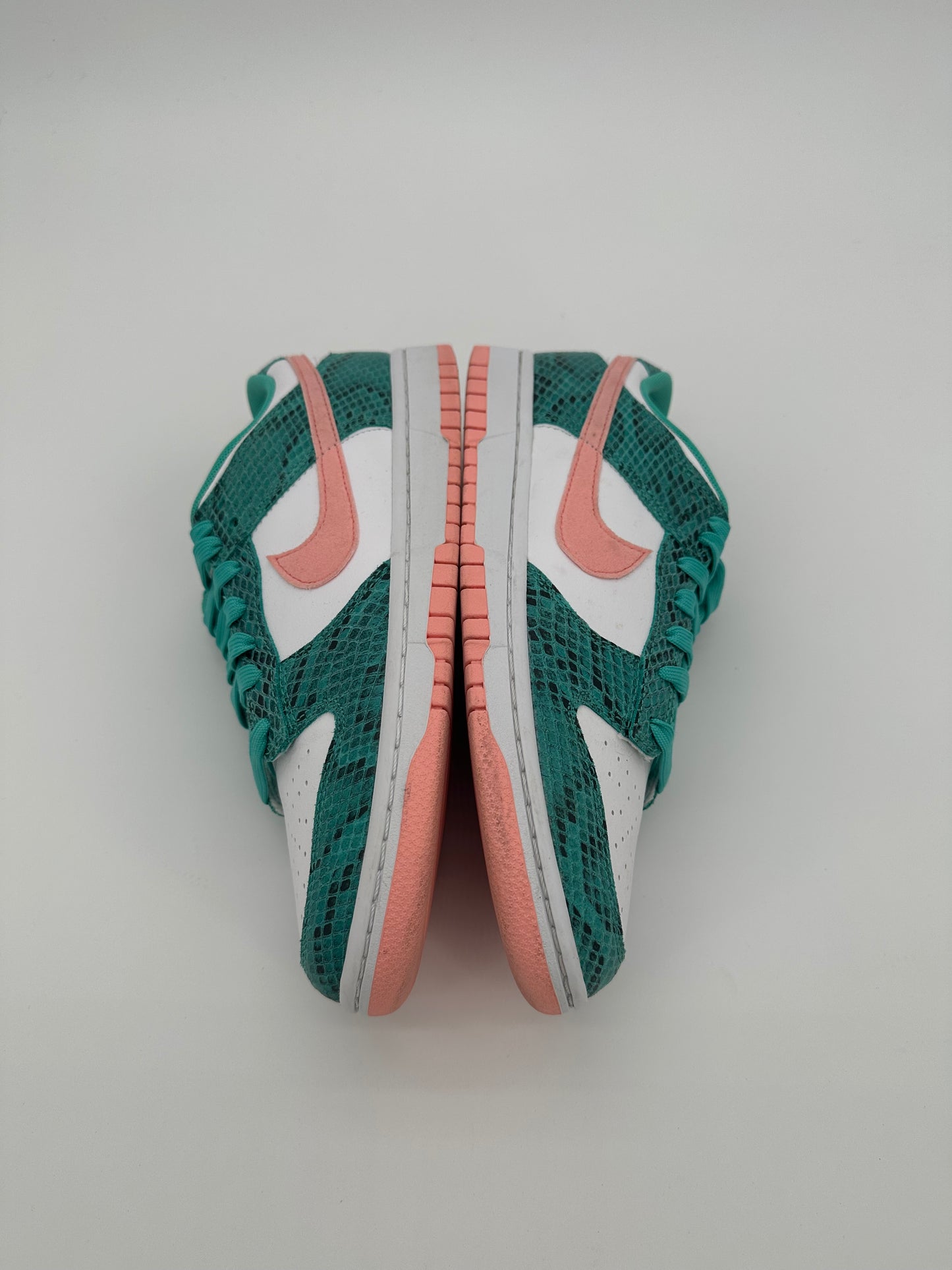 Nike Dunk Low Snakeskin Washed Teal Bleached Coral
