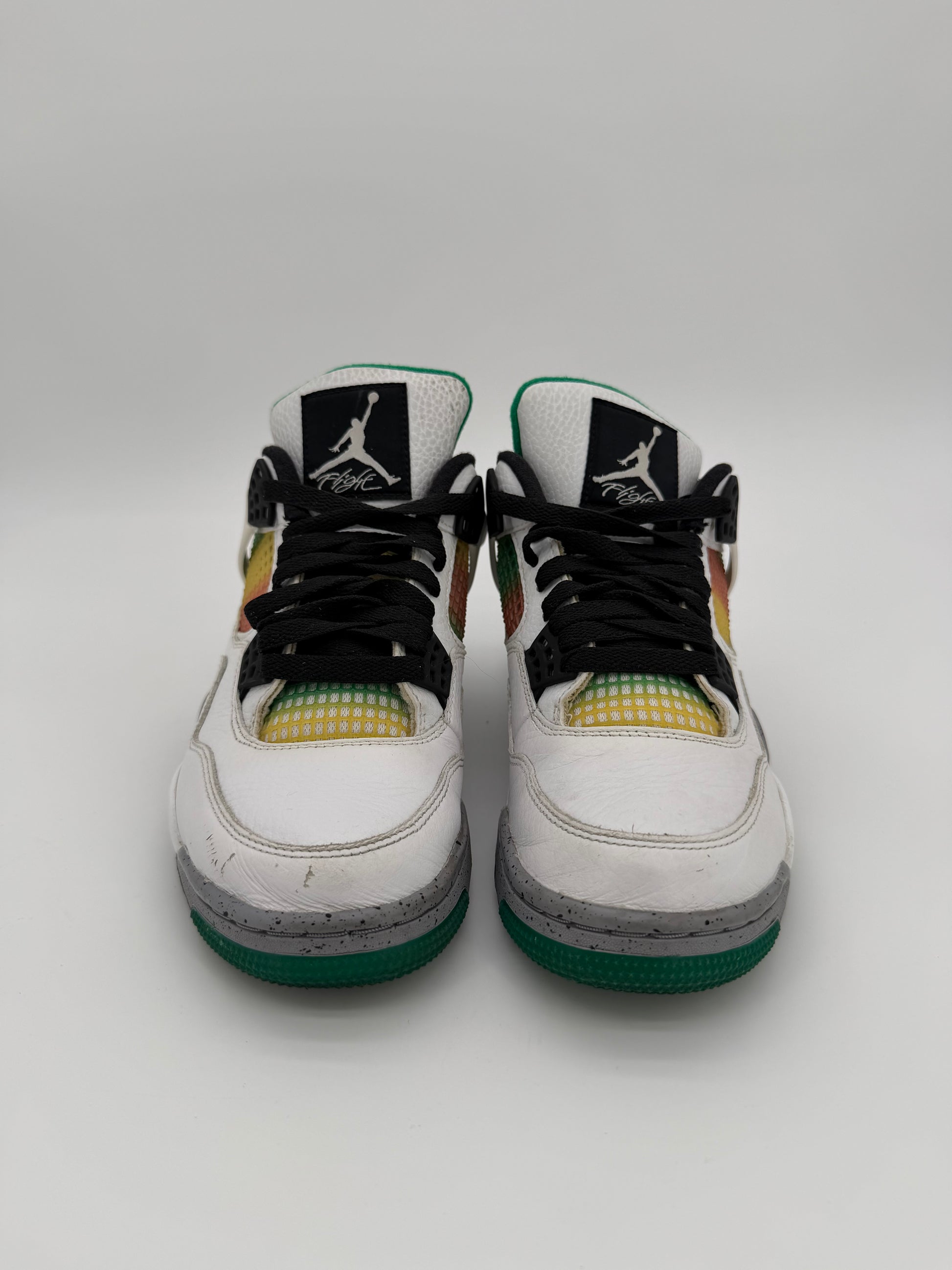 Jordan 4 Retro Lucid Green Rasta (Women's)