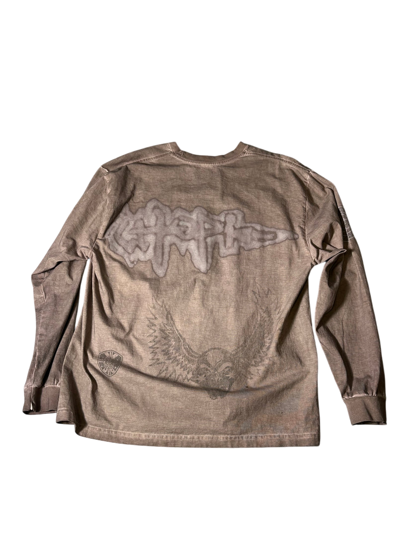 Utopia Tour Long Sleeve Shirt Stone