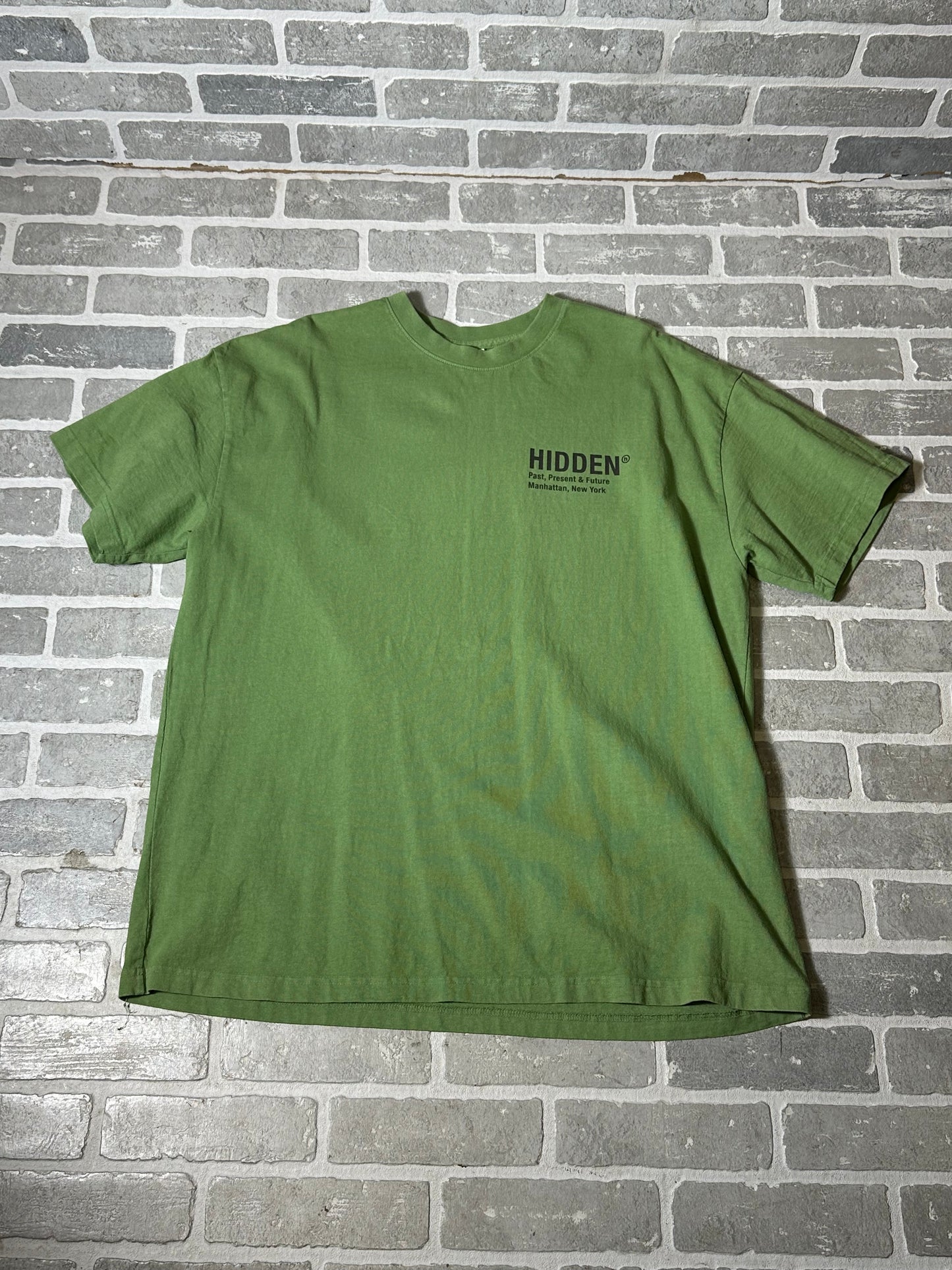 Hidden T Shirt Green/Black