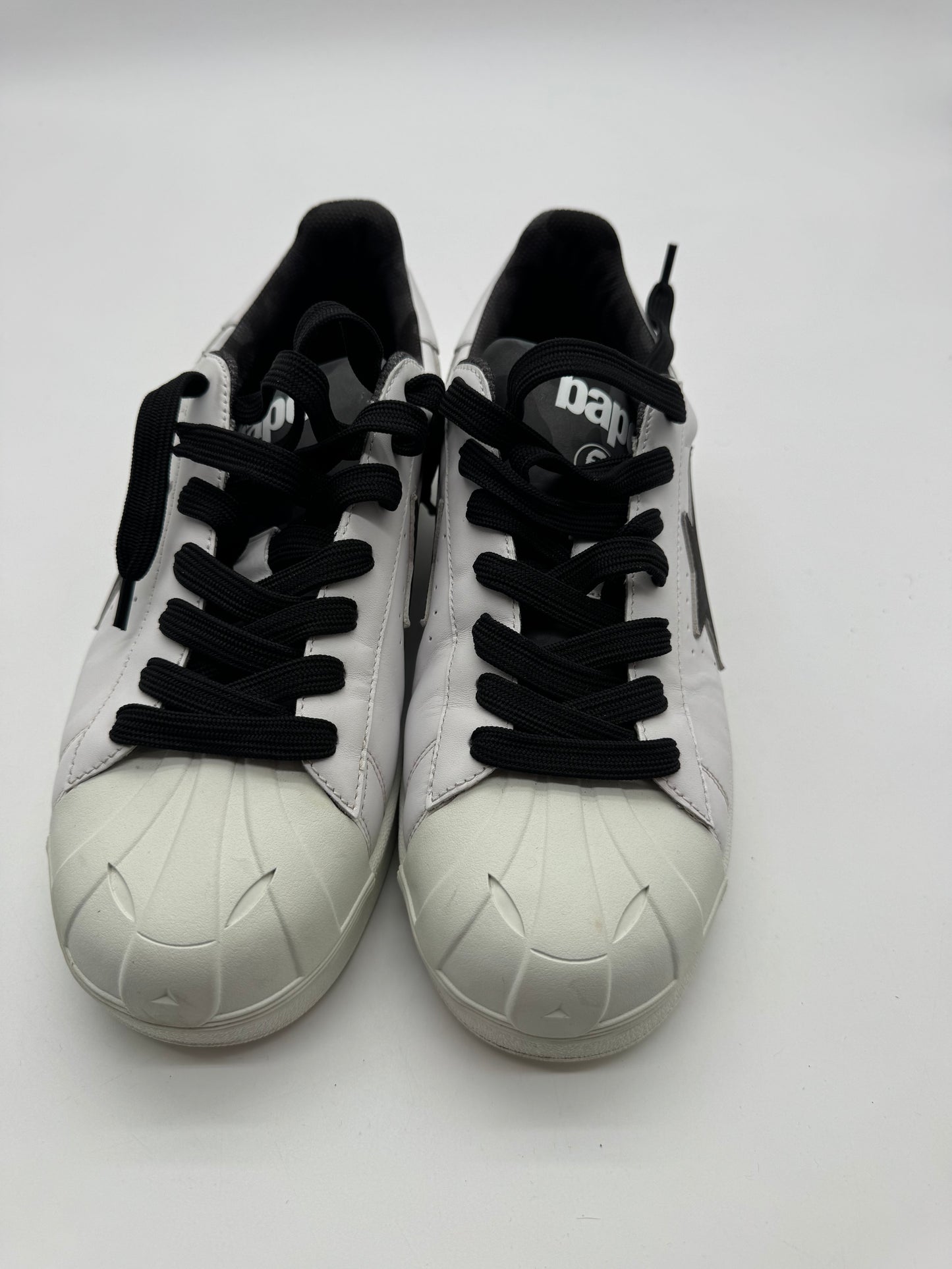 A Bathing Ape Skull Sta White Black