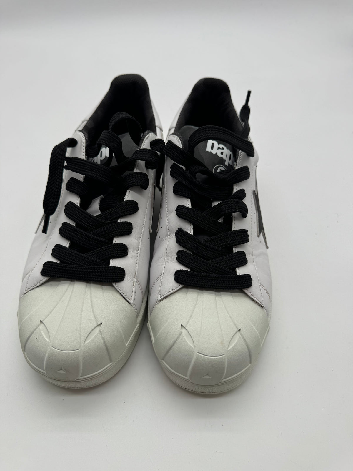 A Bathing Ape Skull Sta White Black
