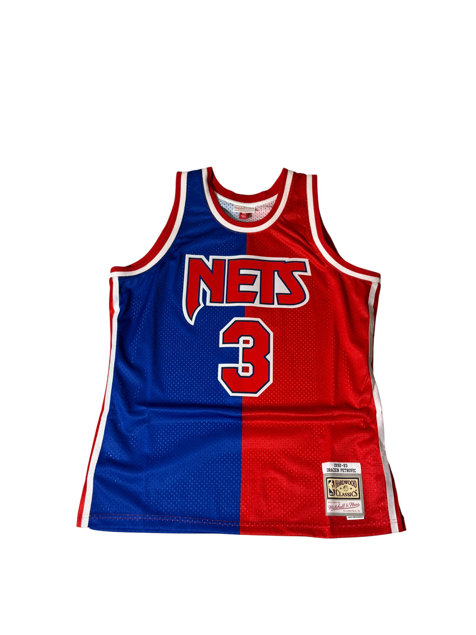 Nets Petrovic Jersey Red And Blue