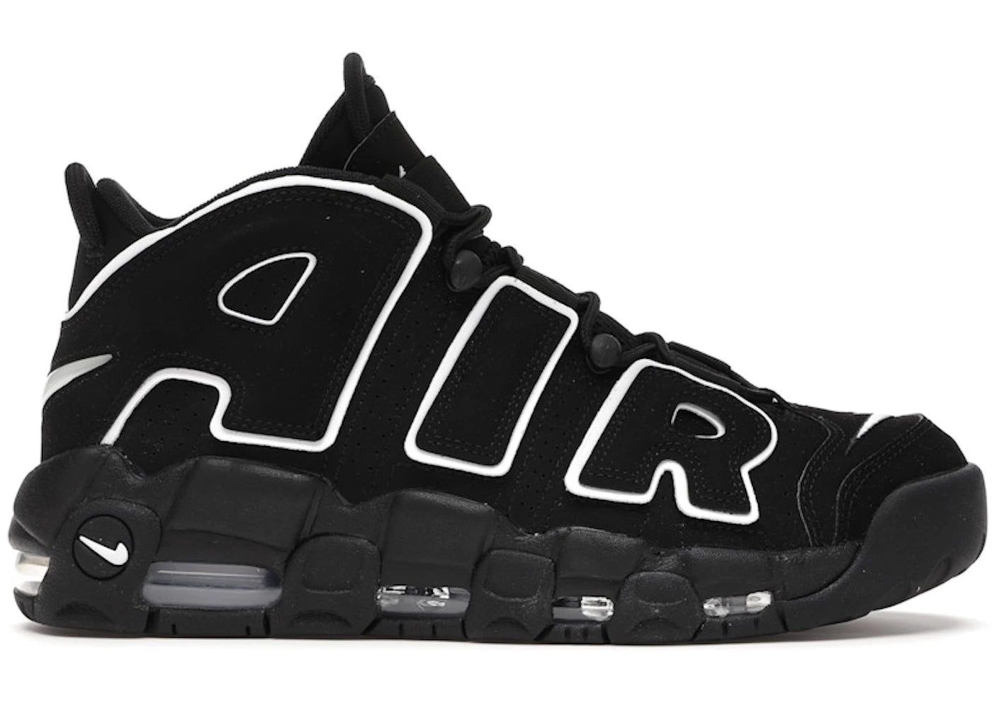 Nike Air More Uptempo Black White