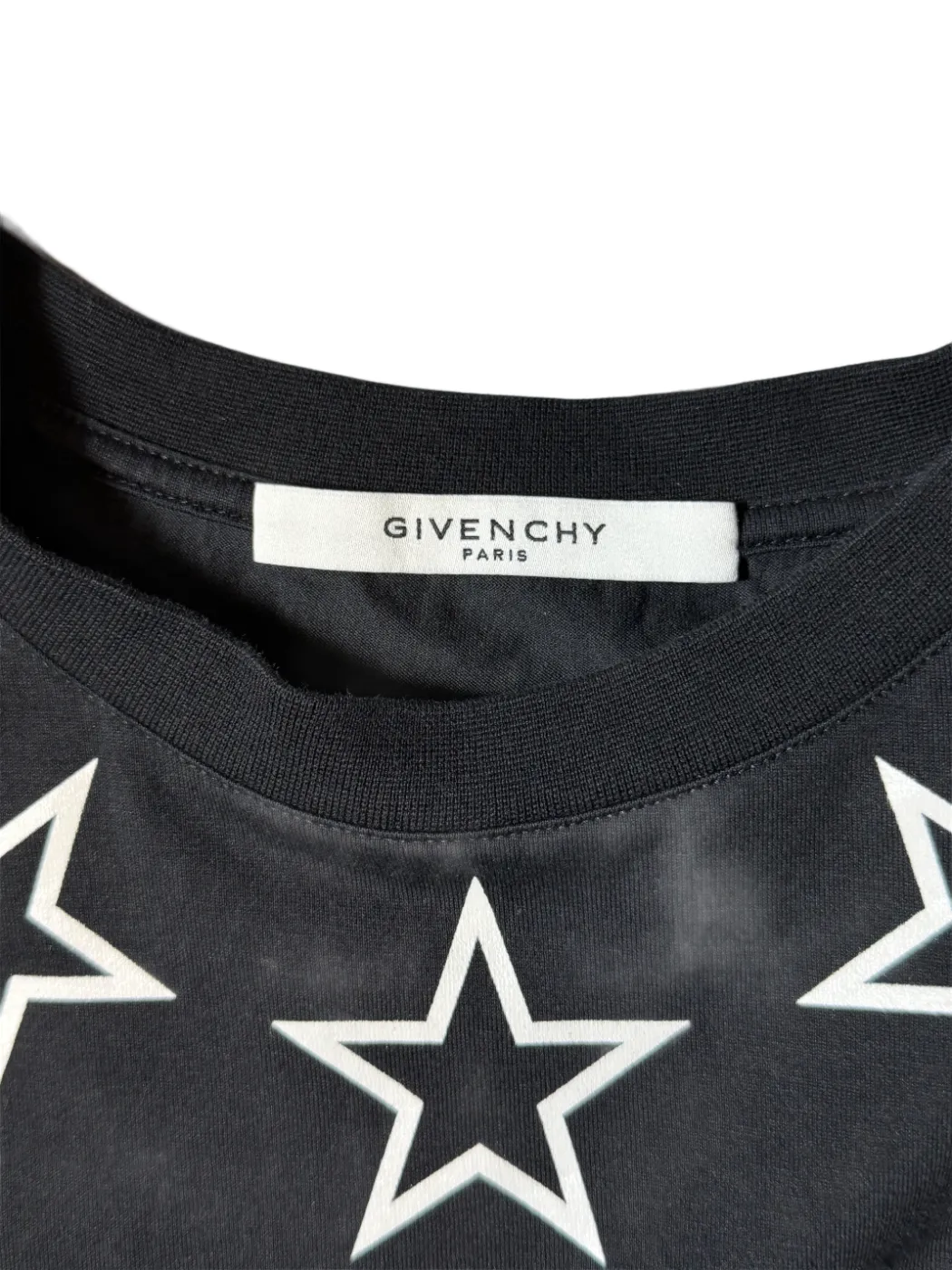 Givenchy Stars Black Tee