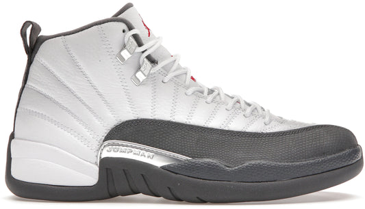 Jordan 12 Retro White Dark Grey