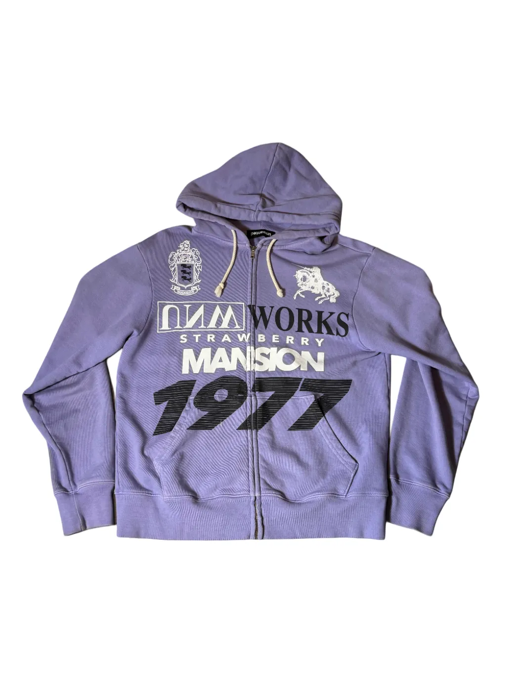 Unwanted Strawberry Mansion 1977 Hoodie Purple