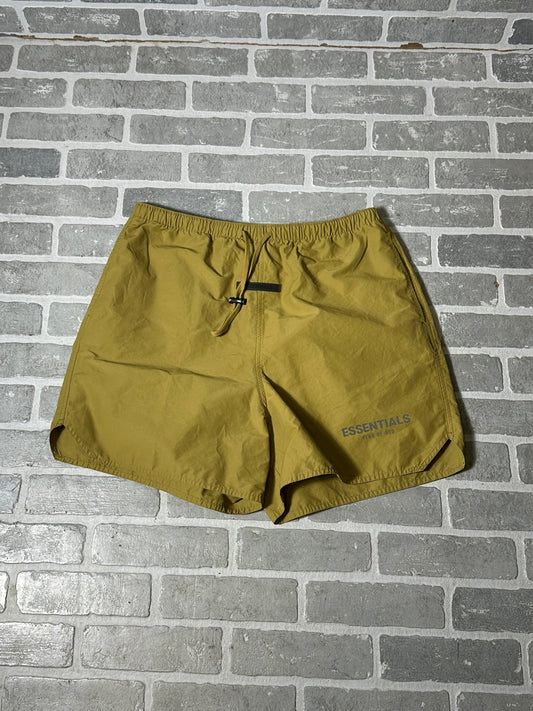 Essentials Nylon Shorts Olive