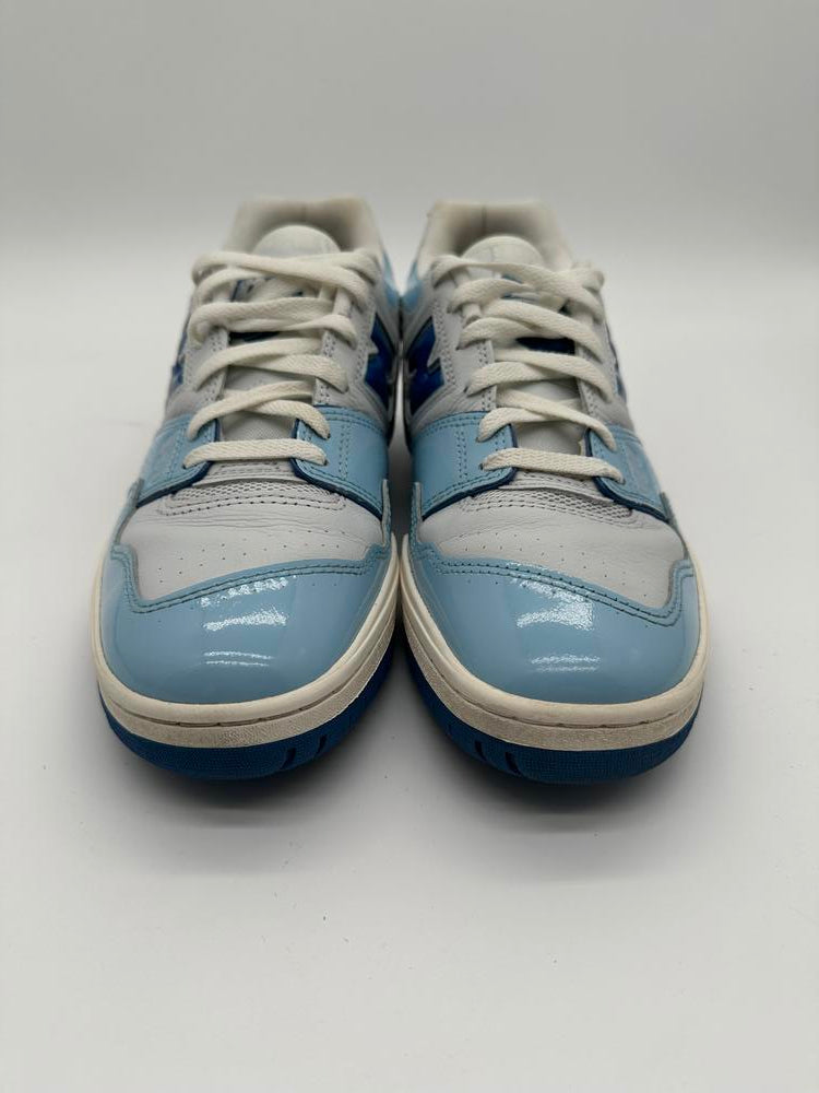 New Balance 550 Chrome Blue Patent