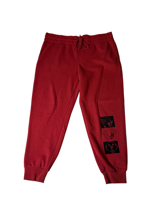 True Religion Sweatpants Red