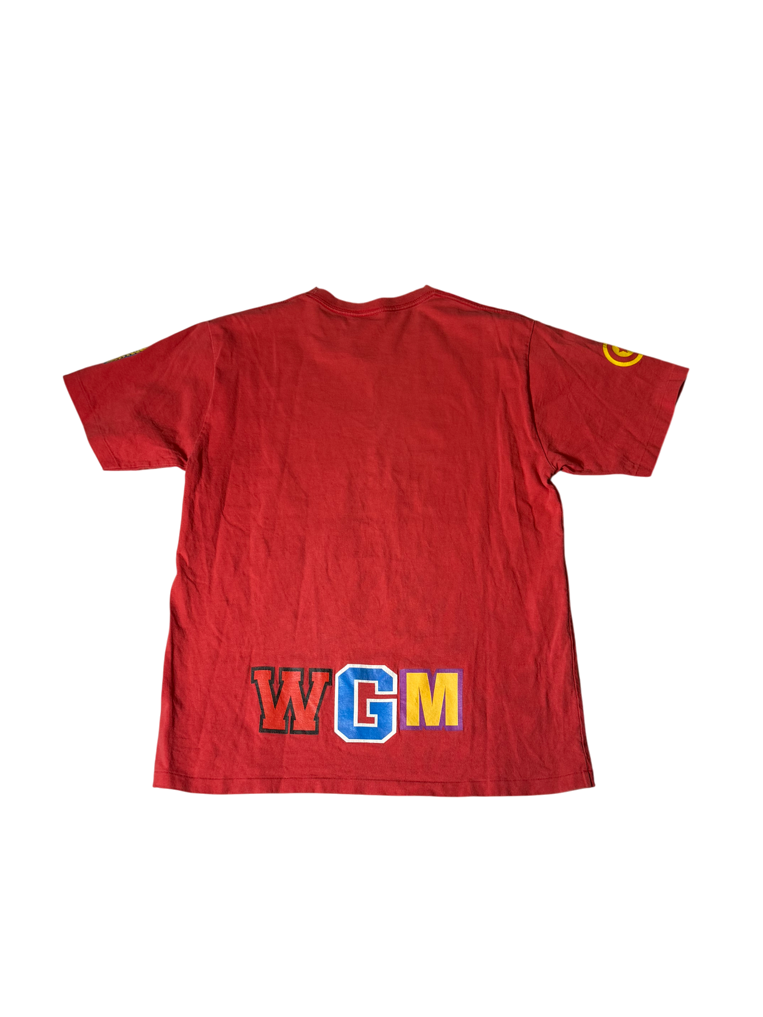 Bape Shark Zip T Shirt Red