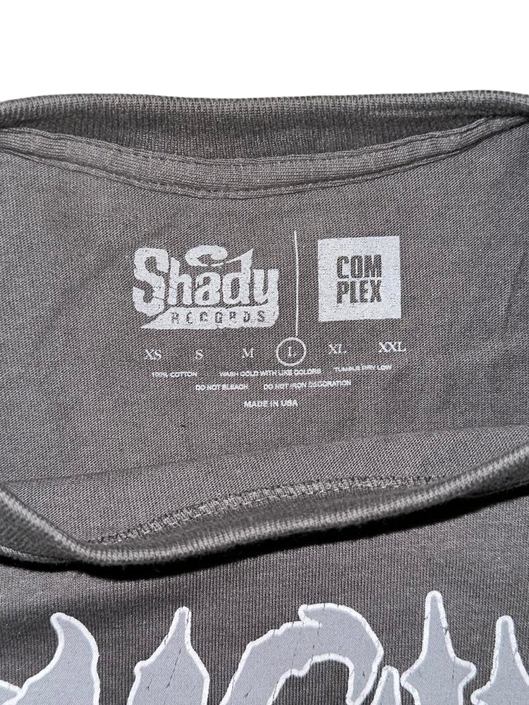 Shady Records Complex T Shirt Gray Slim Shady