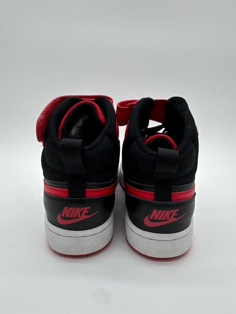 Nike Court Borough Mid 2 Black University Red (GS)