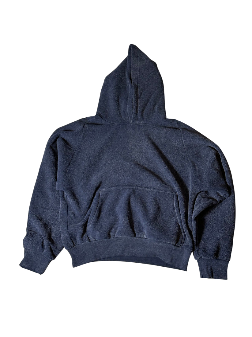 Yeezy Gap Polar Fleece Padded Hoodie Dark Blue