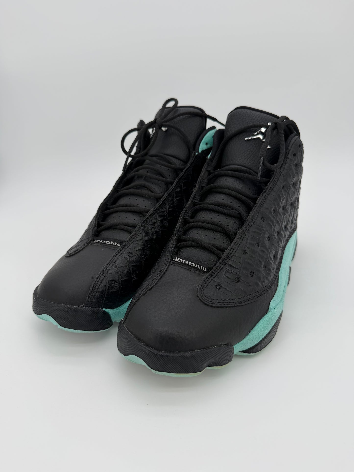 Jordan 13 Retro Black Island Green