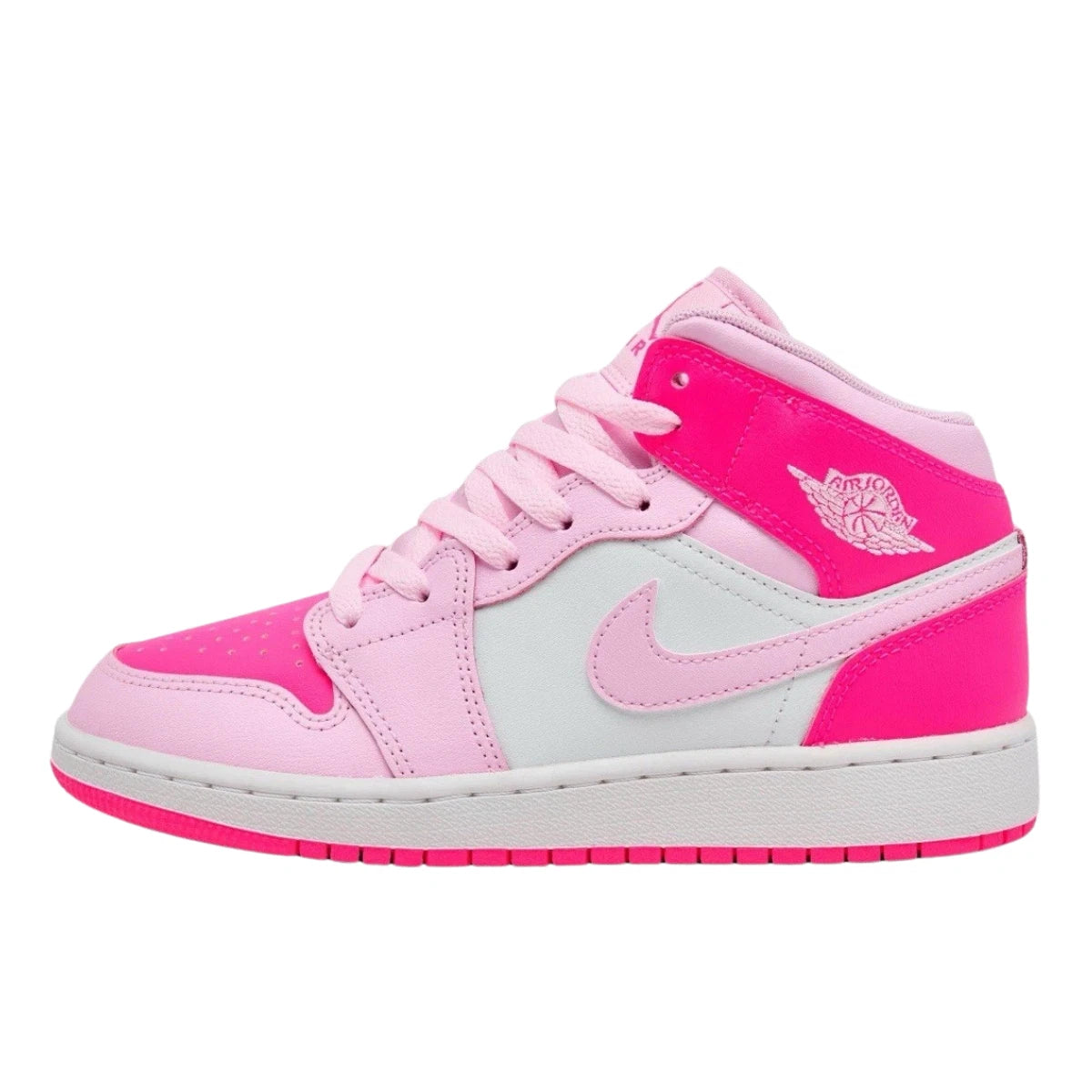 Nike Air Jordan Retro 1 Mid Barbie Pink Air