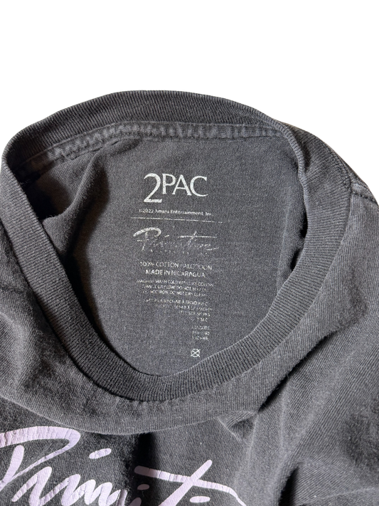 2Pac Primitive Black T Shirt