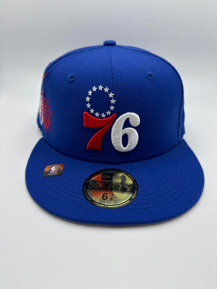 New Era Philadelphia 76ers Fitted Blue