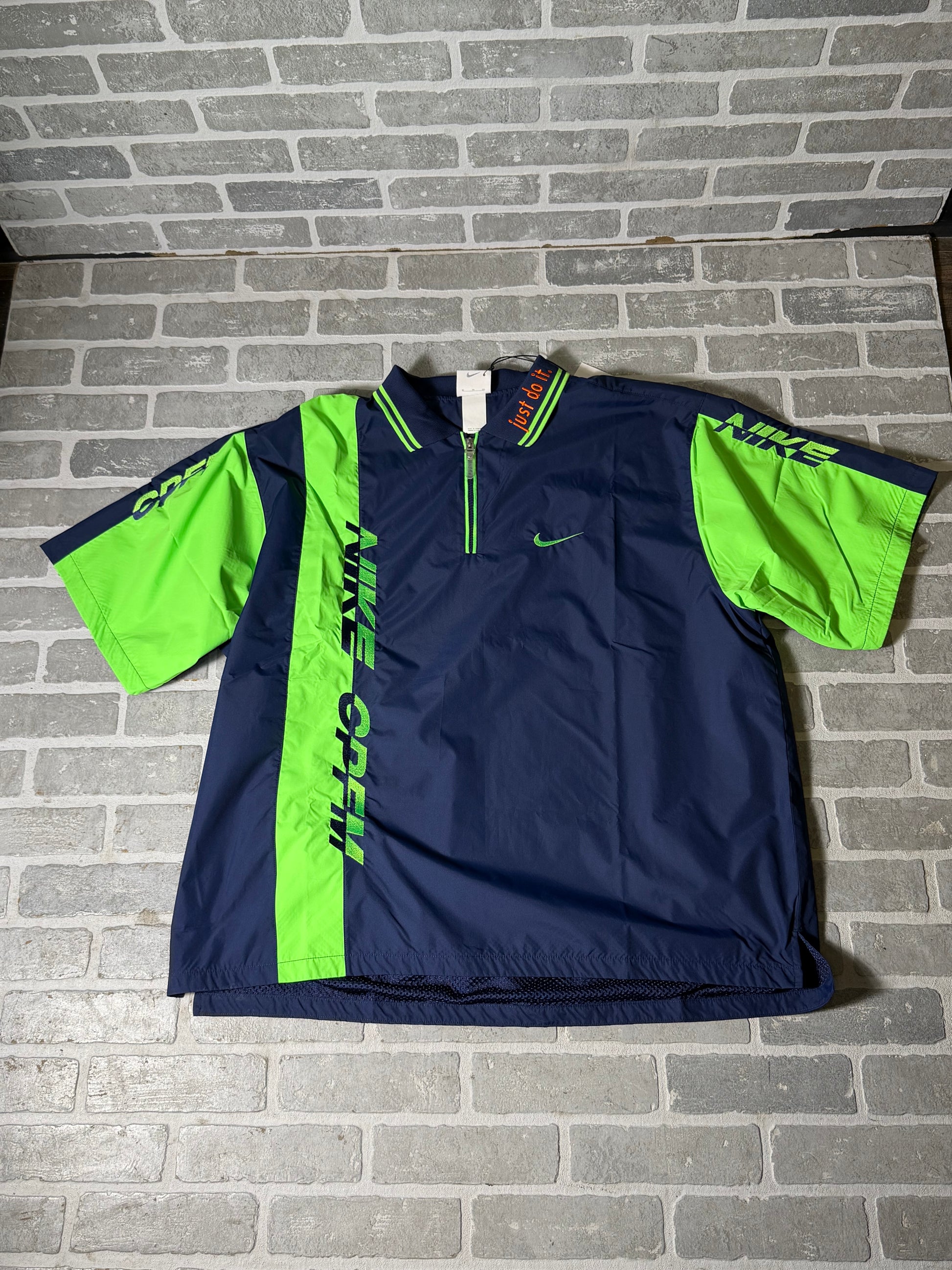 Nike x Cactus Plant Flea Market S/S Polo Navy Green